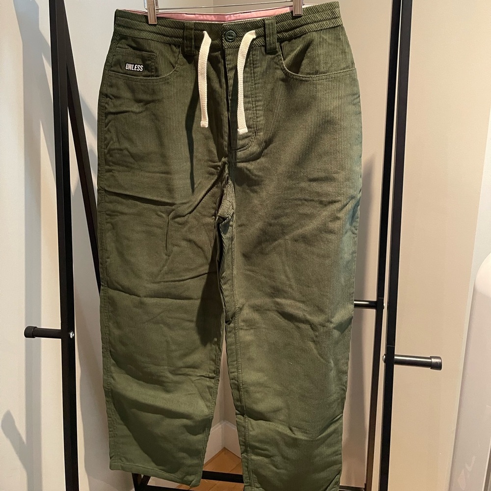 Unless Collective Men’s Baggy Cord Pant - Size 32